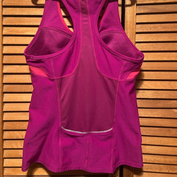 Nike Dri-Fit Raspberry & Pink Racerback Workout Top - Picture 12 of 16